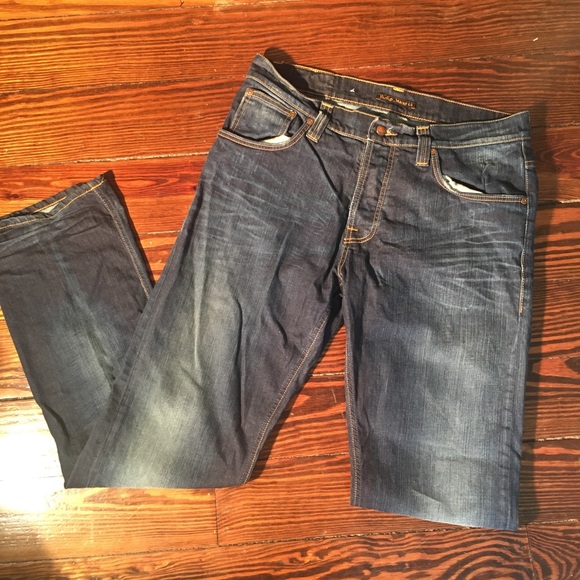 Nudie Jeans Other - Nudie Jeans Average Joe Organic Denim Jeans 34x34